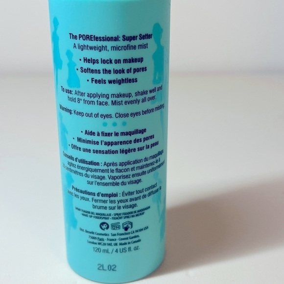Benefit Cosmetics POREfessional Super Setter Pore-Minimizing Setting Spray - Picture 4 of 4